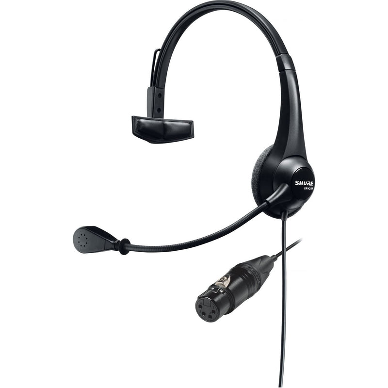 Shure BRH31M Lightweight Single-Sided Broadcast Headset (4-Pin XLR Female)