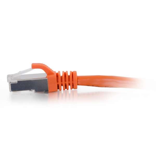 C2G Cat6 Snagless Shielded (STP) Ethernet Network Patch Cable - Orange (35')