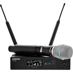 Shure QLXD24/B87A Digital Wireless Handheld Microphone System (V50, 174-216 MHz) Image 1
