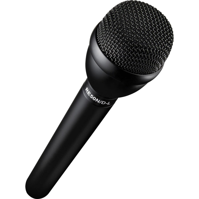 Electro-Voice RE50N/D-L Omnidirectional Dynamic ENG Mic with Long Handle & Neodymium Capsule (Black)