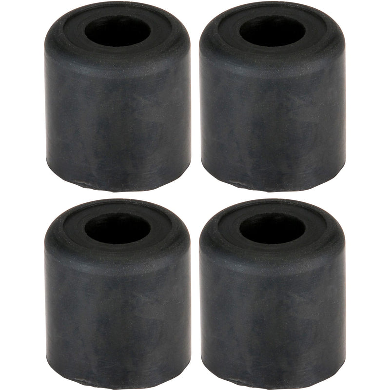 Penn Elcom F1697 Rubber Cabinet Foot with Steel Washer 1" Dia. x 1.26" H (4 Pack)