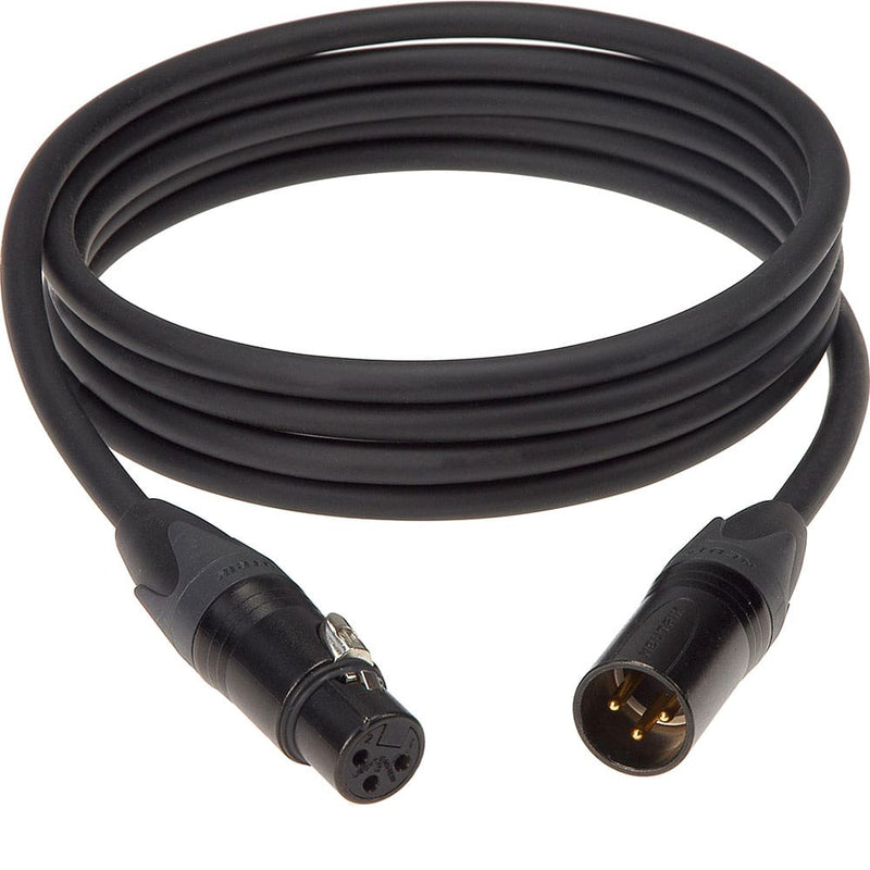 Custom Cables 3-Pin XLR-XLR Microphone Cable Made from Mogami W2534 & Neutrik Connectors