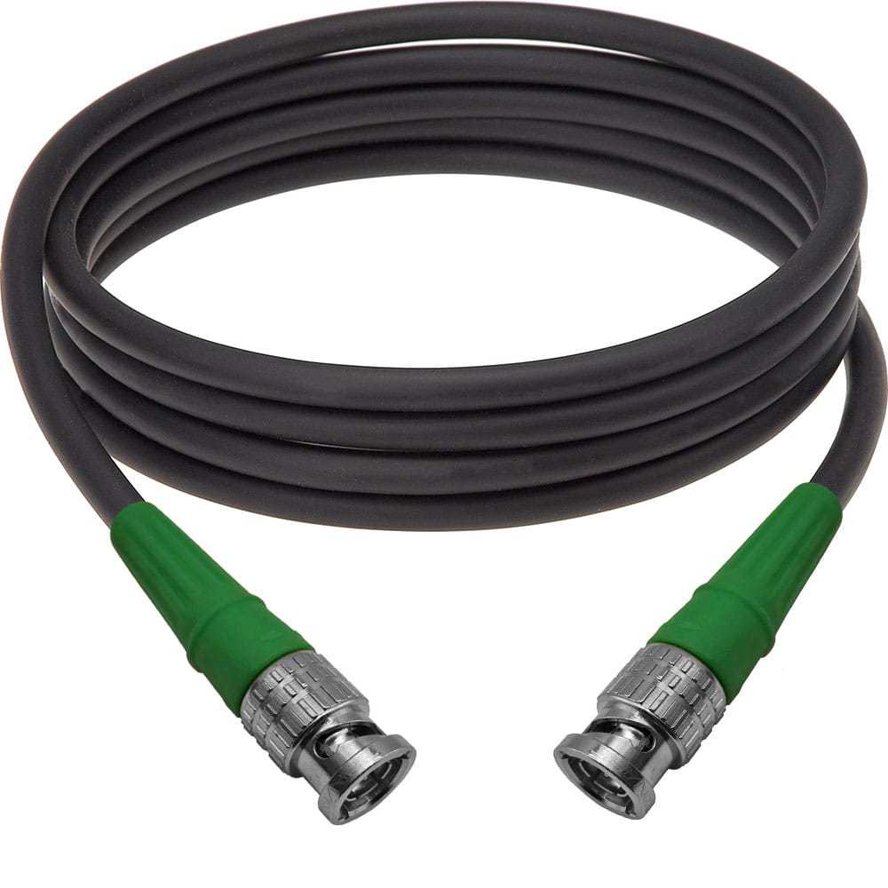 Custom Cables 75 Ohm RG-59 Digital Coax Video Cable Made from Canare L-4CFB & Canare Connectors