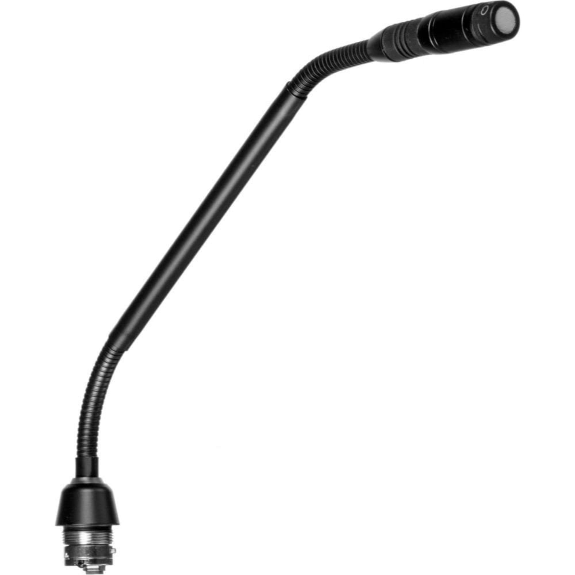 Shure MX410LPDF/S 10" Dualflex Gooseneck Mic without Surface Mount Preamp (Black, Supercardioid)