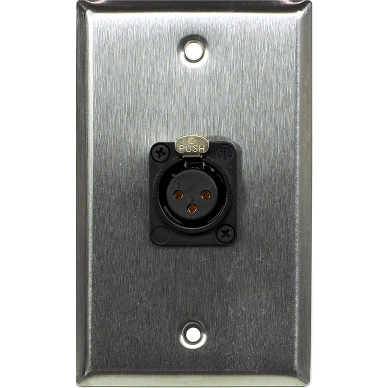 Whirlwind WP1/2H Wall Mounting Plate