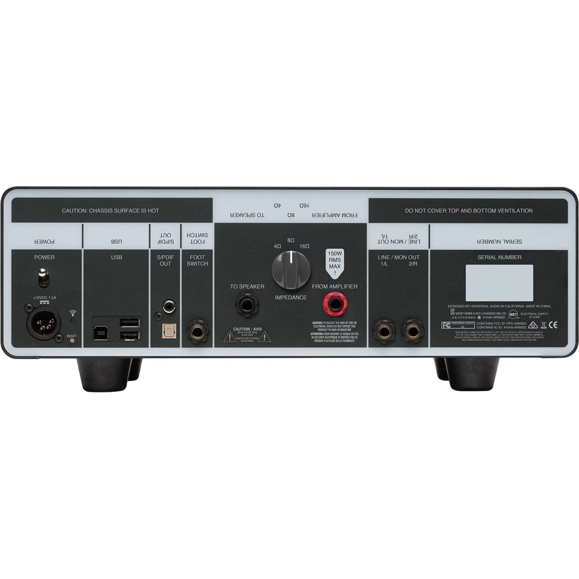 Universal Audio Ox Amp Top Box for Electric Guitar