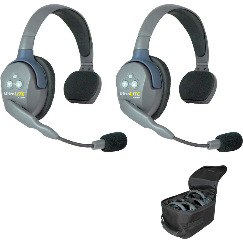 Eartec UL2S UltraLITE 2-Person Wireless Intercom System (2 Single-Ear)