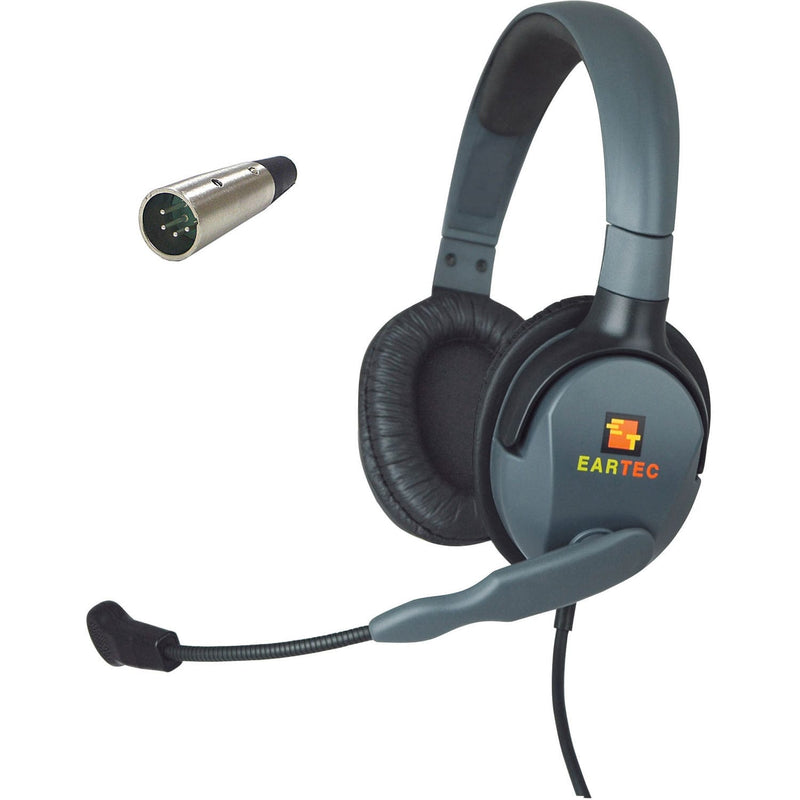 Eartec MXS4XLR/M Max 4G Single-Eared Headset (4-Pin Male XLR)