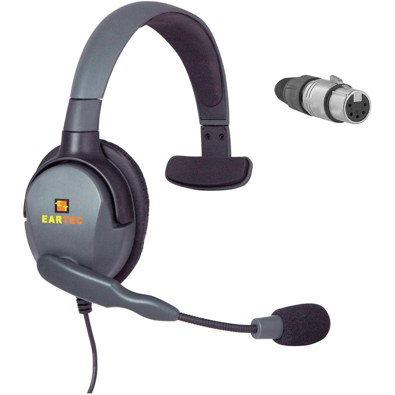 Eartec MXS5XLR/F Max 4G Single-Eared Headset (5-Pin Female XLR)