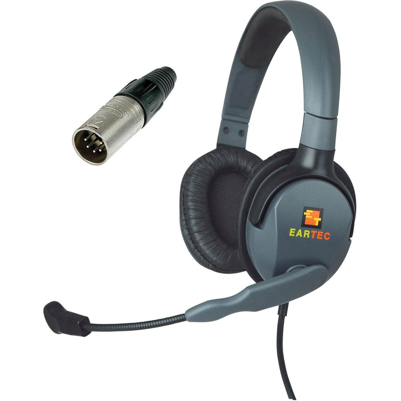 Eartec MXD5XLR/M Max 4G Dual-Eared Headset (5-Pin Male XLR)