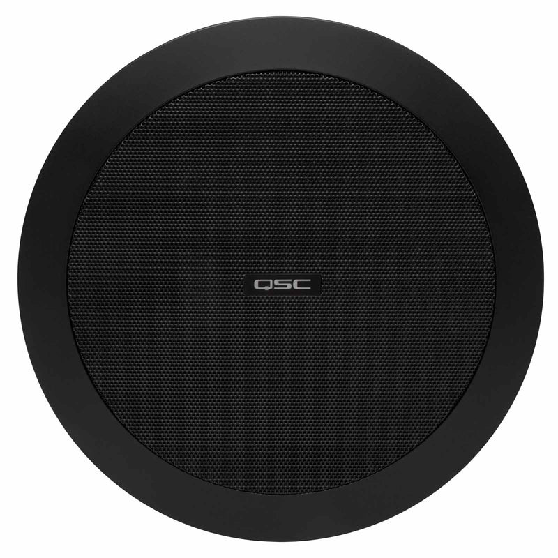QSC AD-C4T AcousticDesign 4.5" 2-Way 30W Ceiling Loudspeaker (Single, Black)