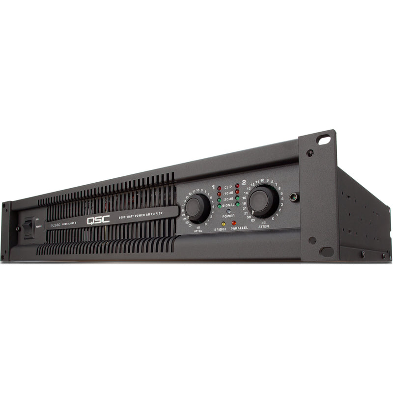 QSC PL380 PowerLight 3 Series 1500 Watt Professional Power Amplifier