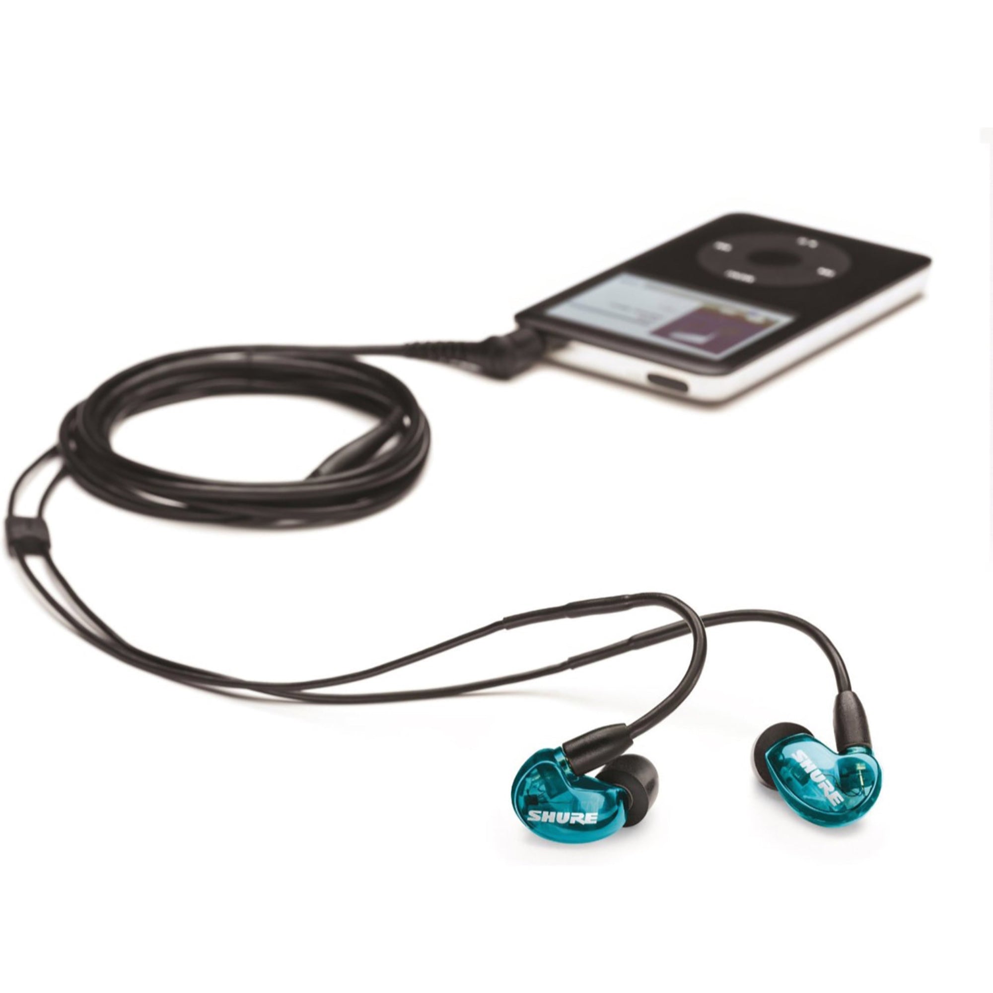 Shure SE215 Pro Professional Sound Isolating Earphones (Blue)