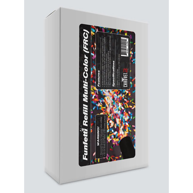 Chauvet DJ FRC Funfetti Shot Confetti Paper Refill (Multi-Color)