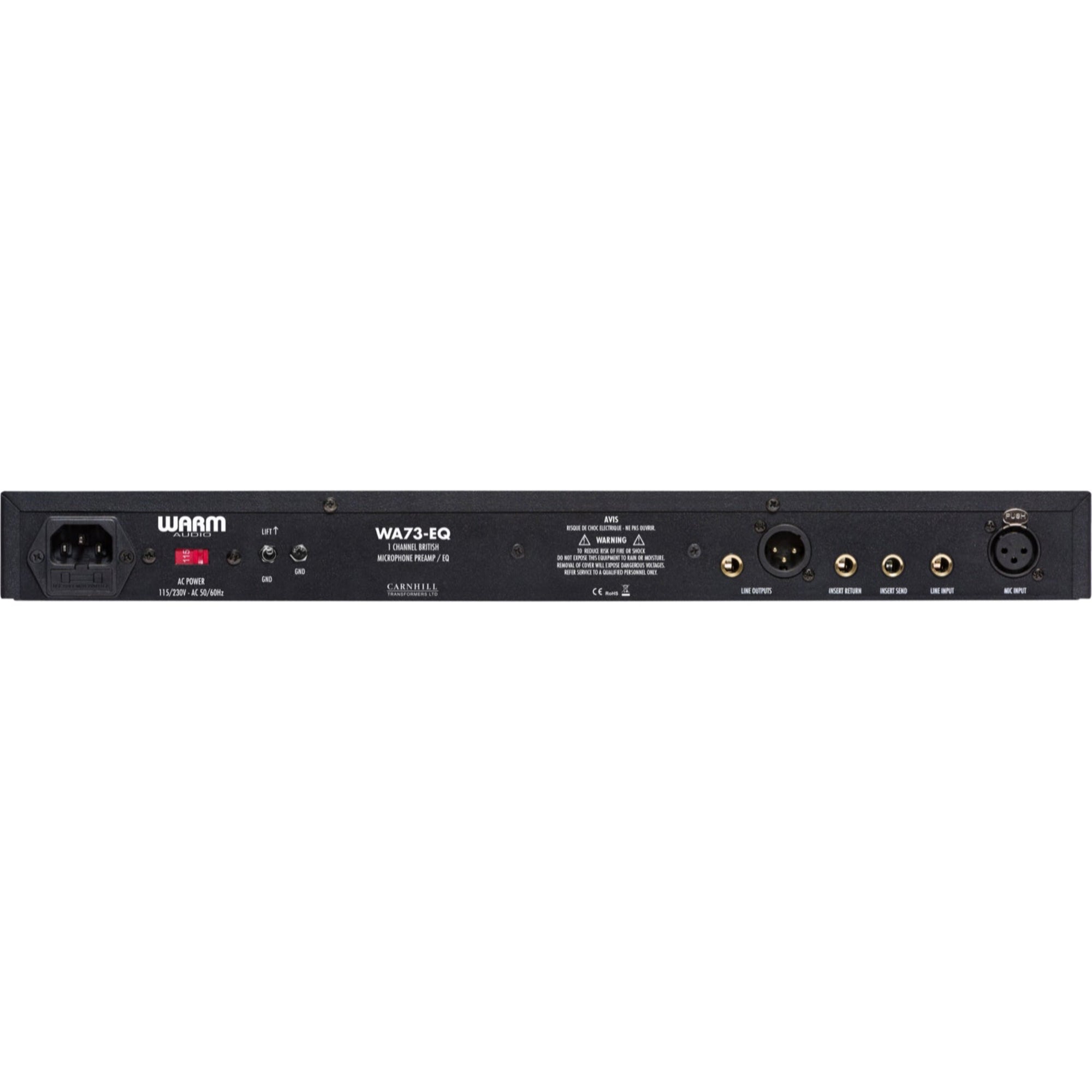 Warm Audio WA73-EQ Single Channel British Microphone Preamp and Equalizer