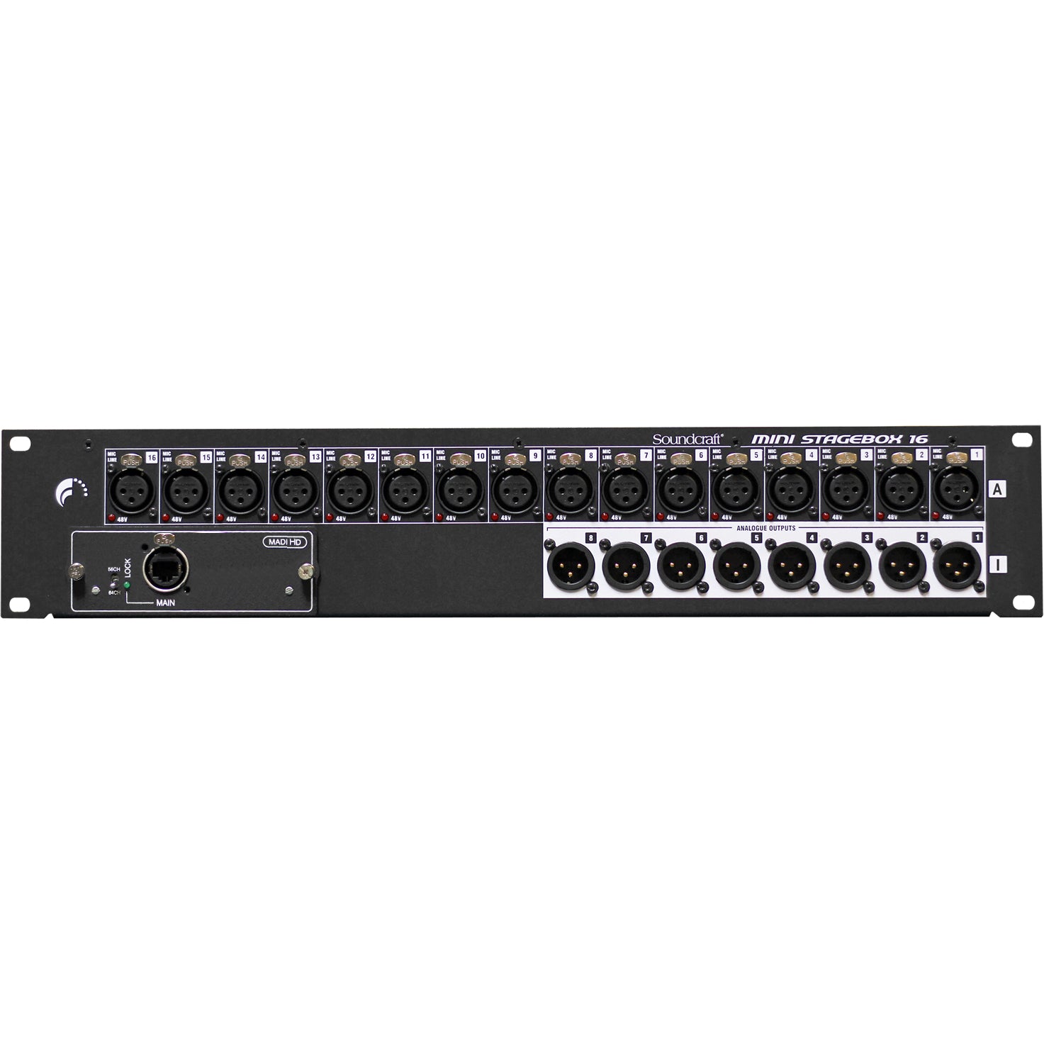 Soundcraft Mini Stagebox 16R Professional Audio Mixer