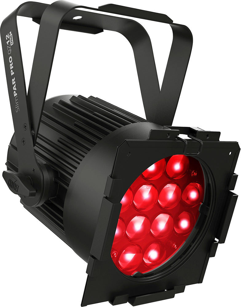 Chauvet DJ SlimPAR Pro QZ12 USB Low-Profile RGBA LED Wash Light Fixture with Motorized Zoom