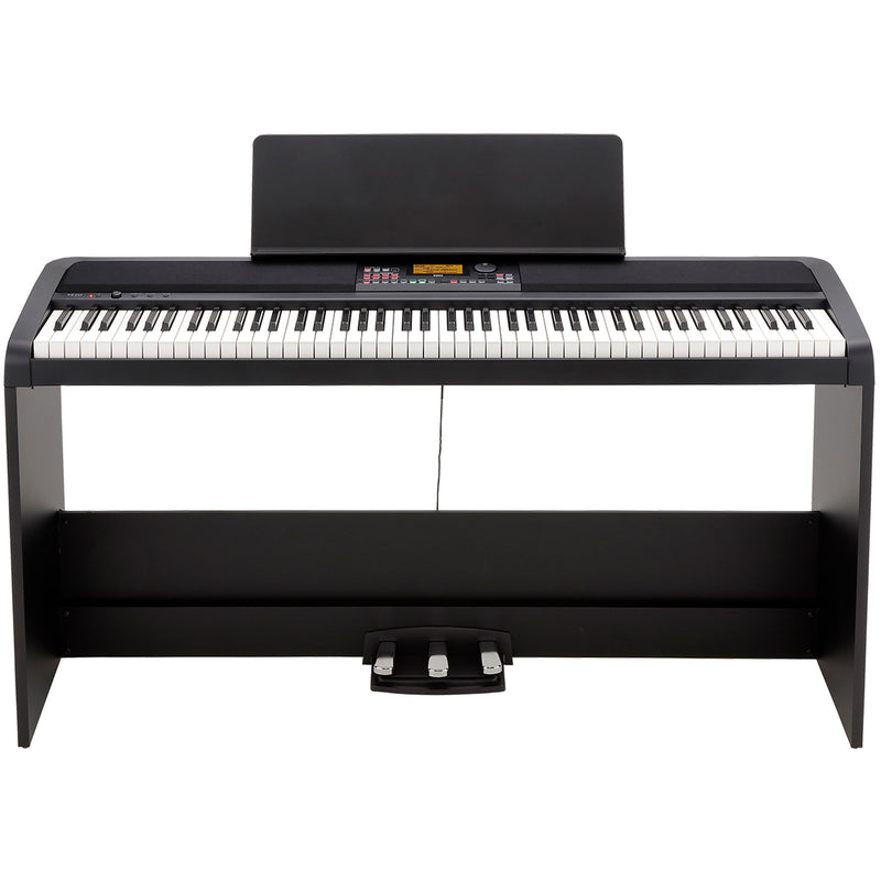 Korg XE20SP Digital Ensemble Piano with Stand and Three-Pedal System