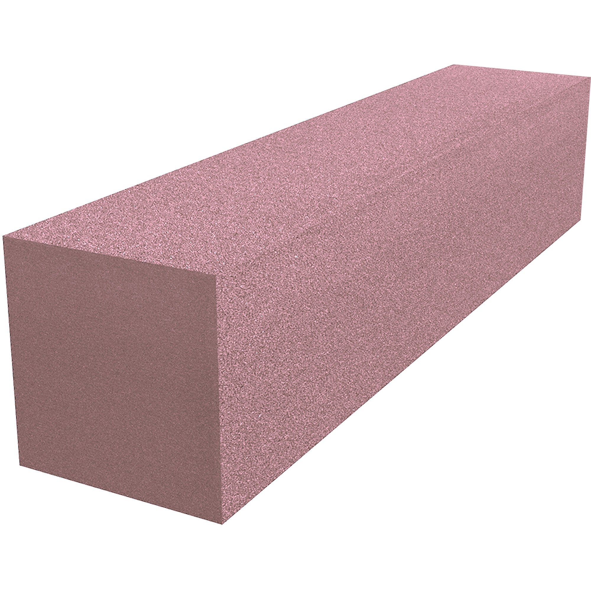 Performance Audio 6" x 6" x 24" Corner Fill Acoustic Foam Block (Rosy Beige, 8 Pack)
