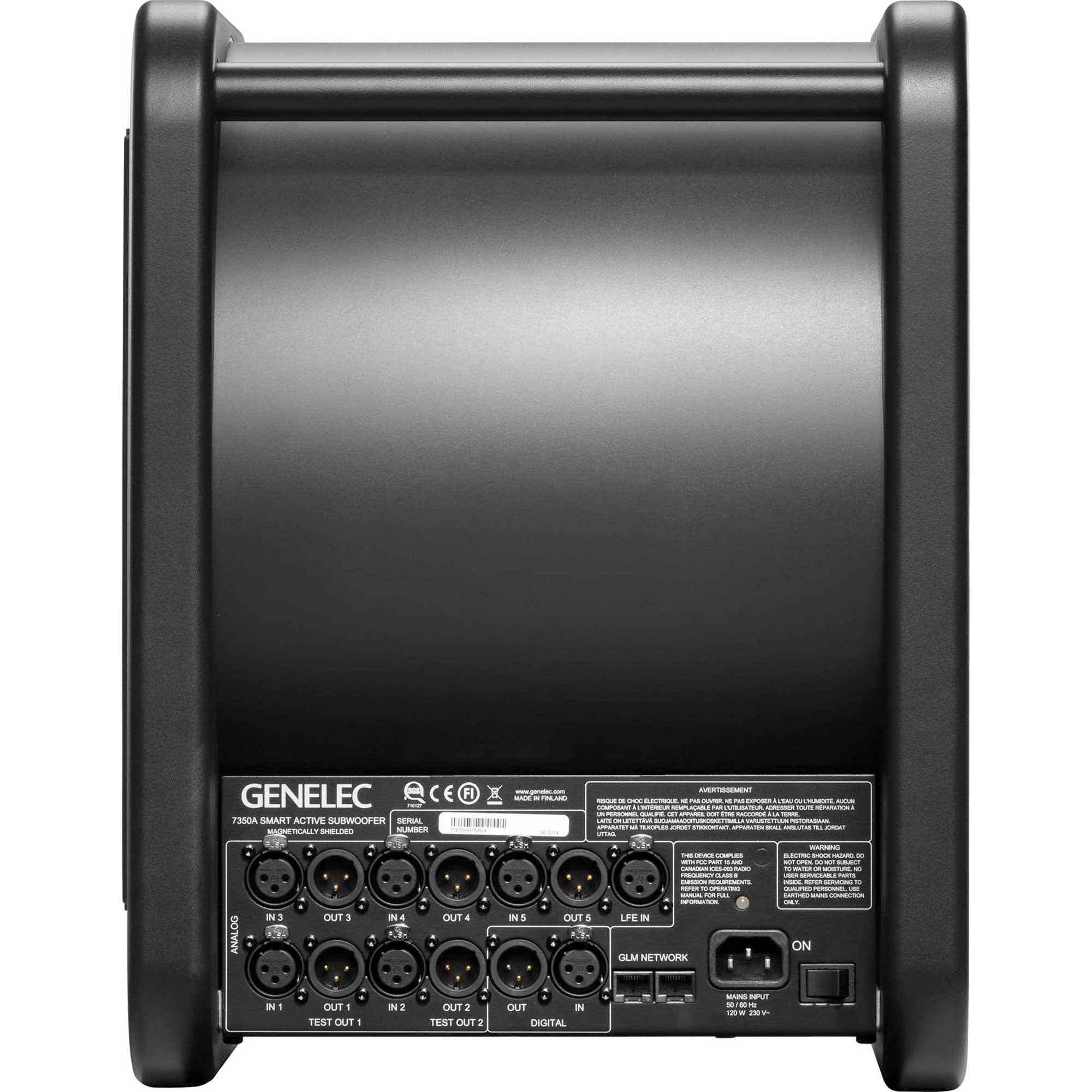 Genelec 7350A SAM Series 150W 8" Active Studio Subwoofer (Dark Grey)