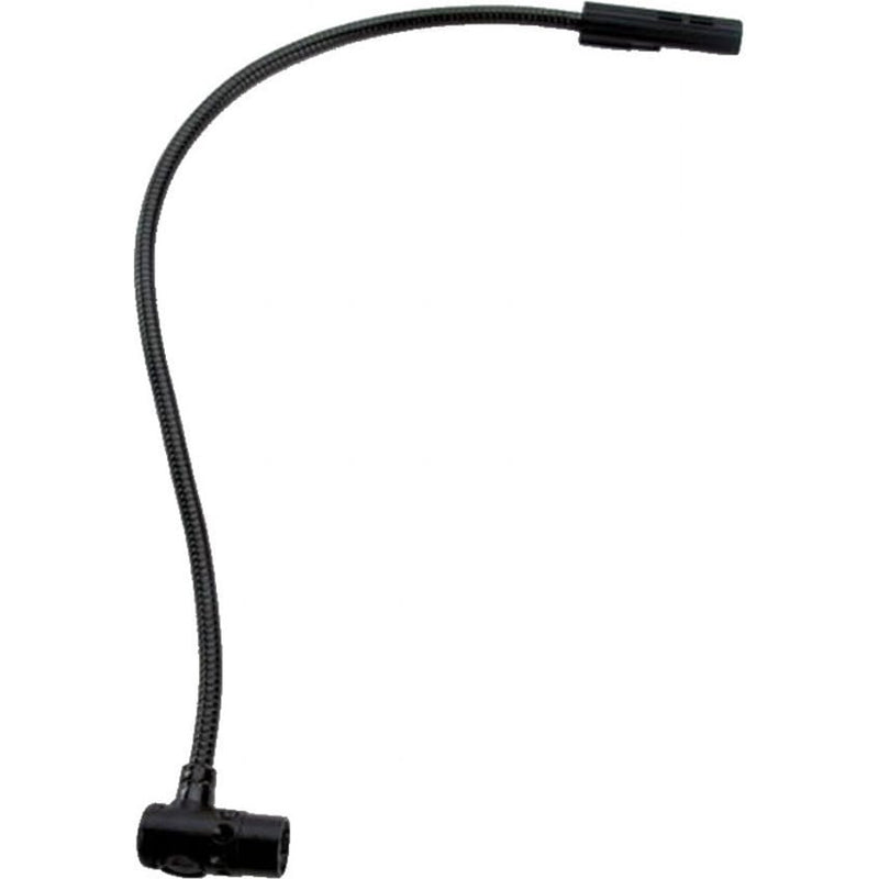 Littlite 12XR-LED Gooseneck LED Lamp with 3-pin Right Angle XLR Connector (12")