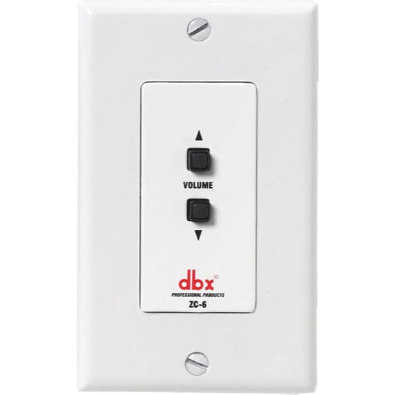 dbx ZC6 Wall-Mounted Zone Controller