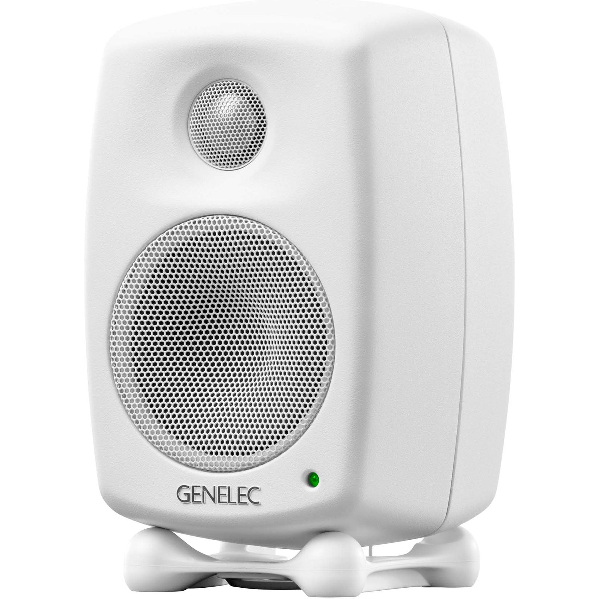 Genelec 8010A Two-Way 3" Active Studio Monitor (Single, White)