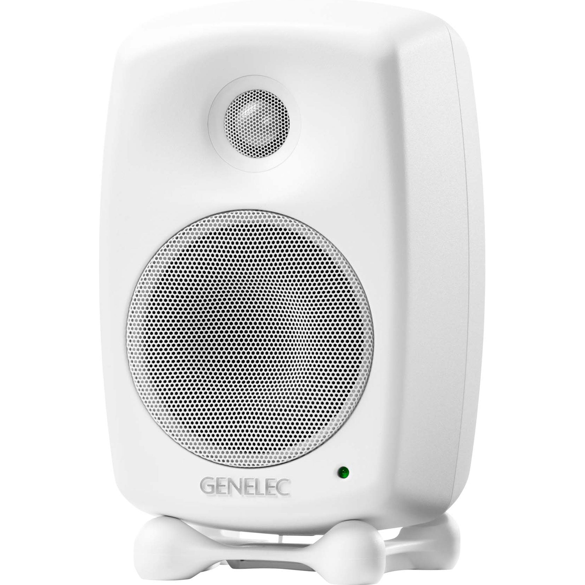 Genelec 8020D Two-Way 4" Active Studio Monitor (Single, White)