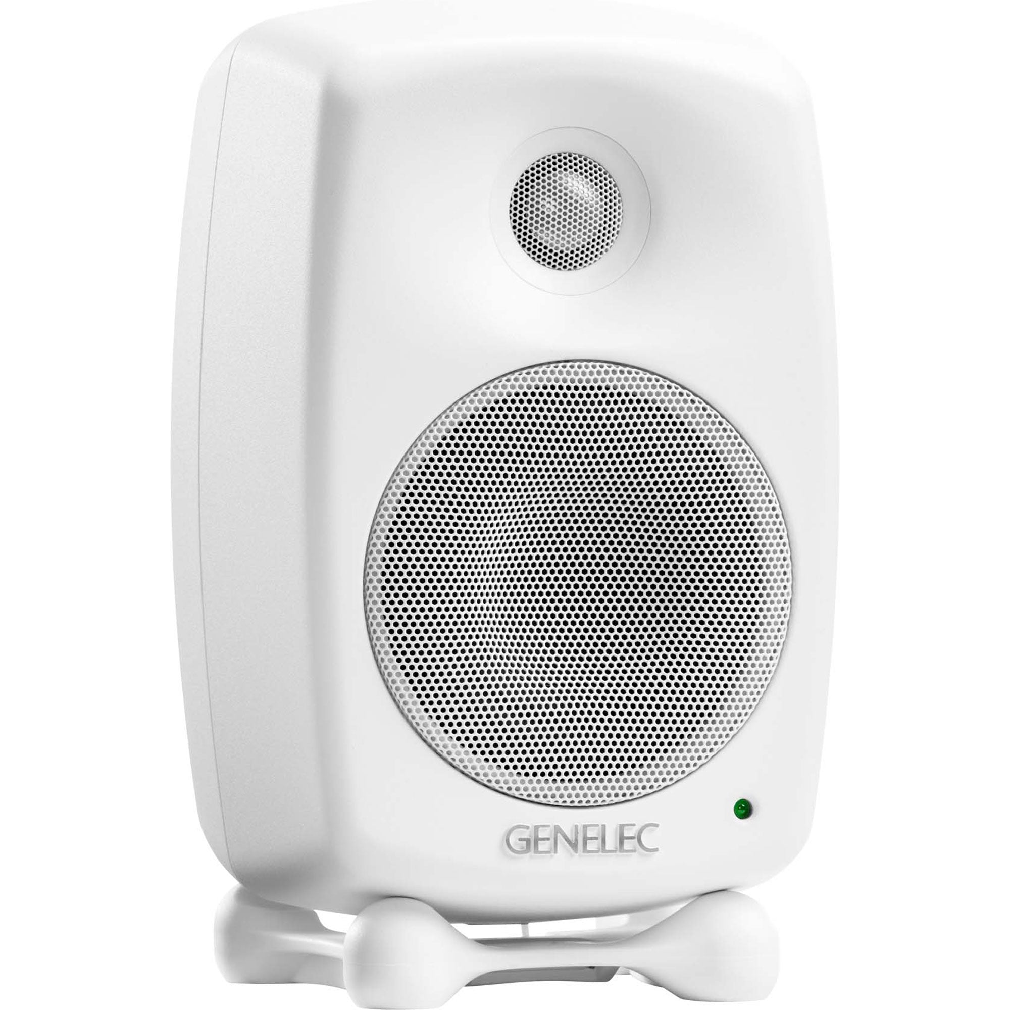 Genelec 8020D Two-Way 4" Active Studio Monitor (Single, White)