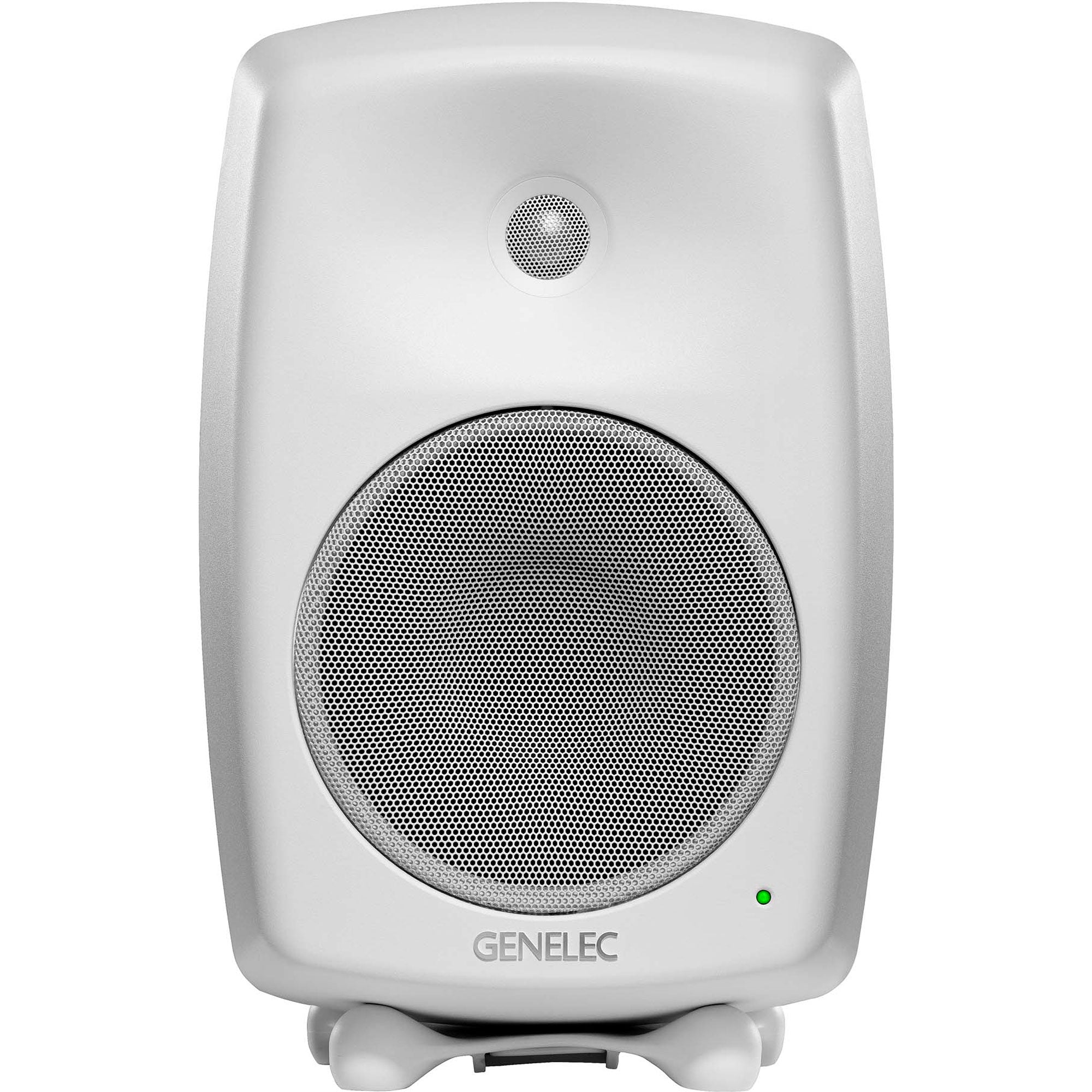 Genelec 8040B Two-Way 6.5" Active Studio Monitor (Single, White)