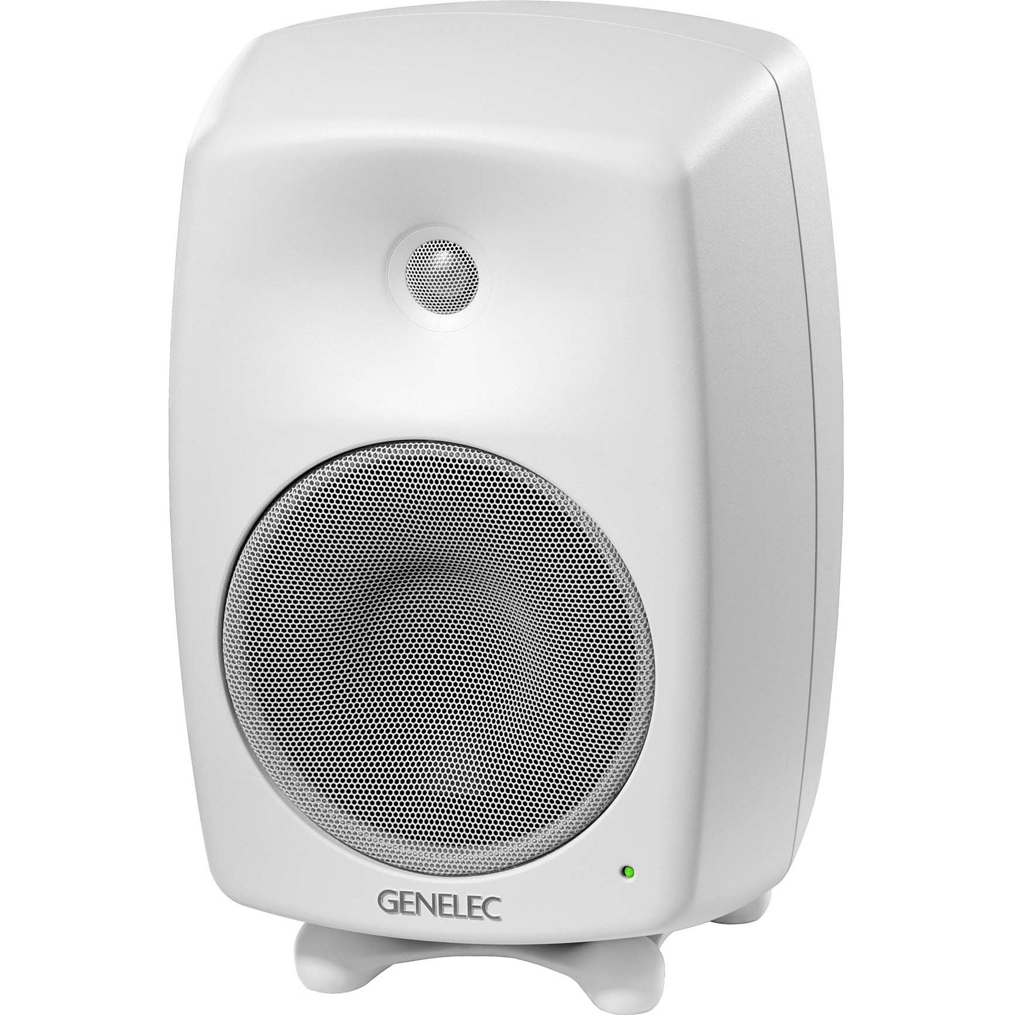 Genelec 8040B Two-Way 6.5" Active Studio Monitor (Single, White)