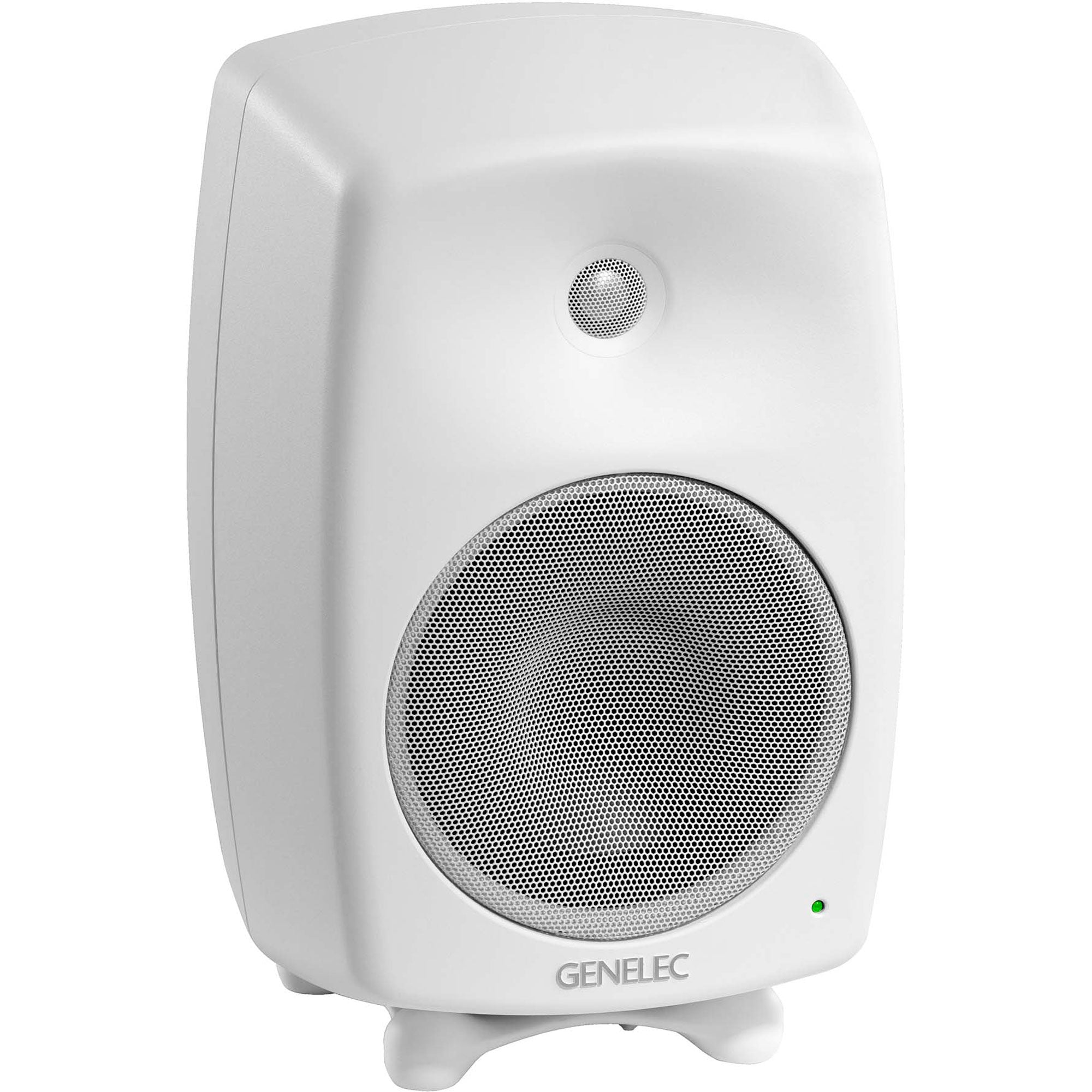 Genelec 8040B Two-Way 6.5" Active Studio Monitor (Single, White)