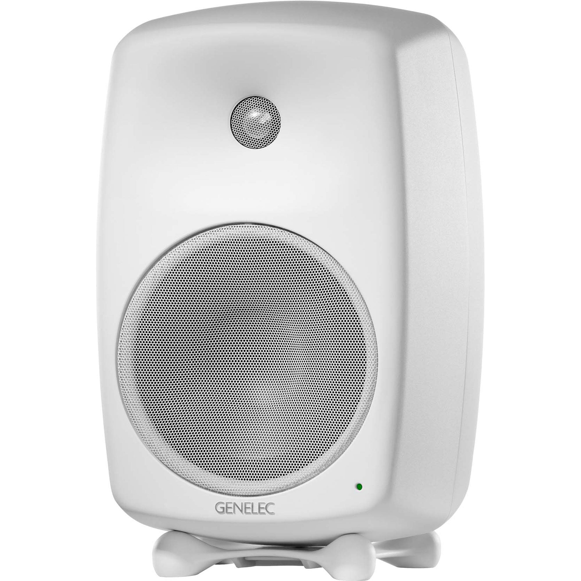 Genelec 8050B Two-Way 8" Active Studio Monitor (Single, White)