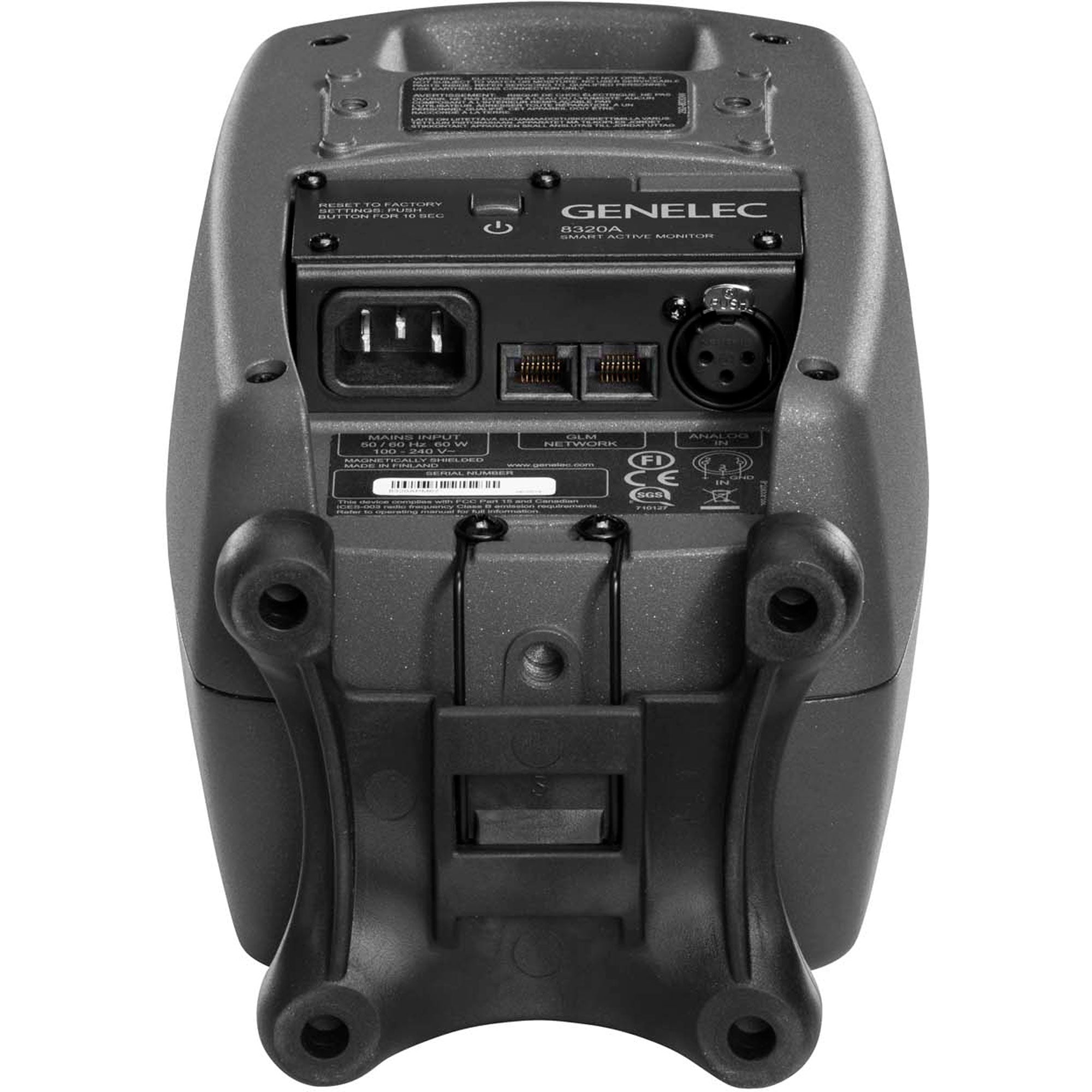 Genelec 8320A SAM Series Two-Way 4" Active Studio Monitor (Single, Dark Grey)