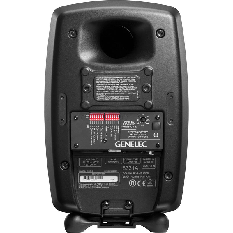 Genelec 8331A SAM Series Three-Way Coaxial Active Studio Monitor (Black)