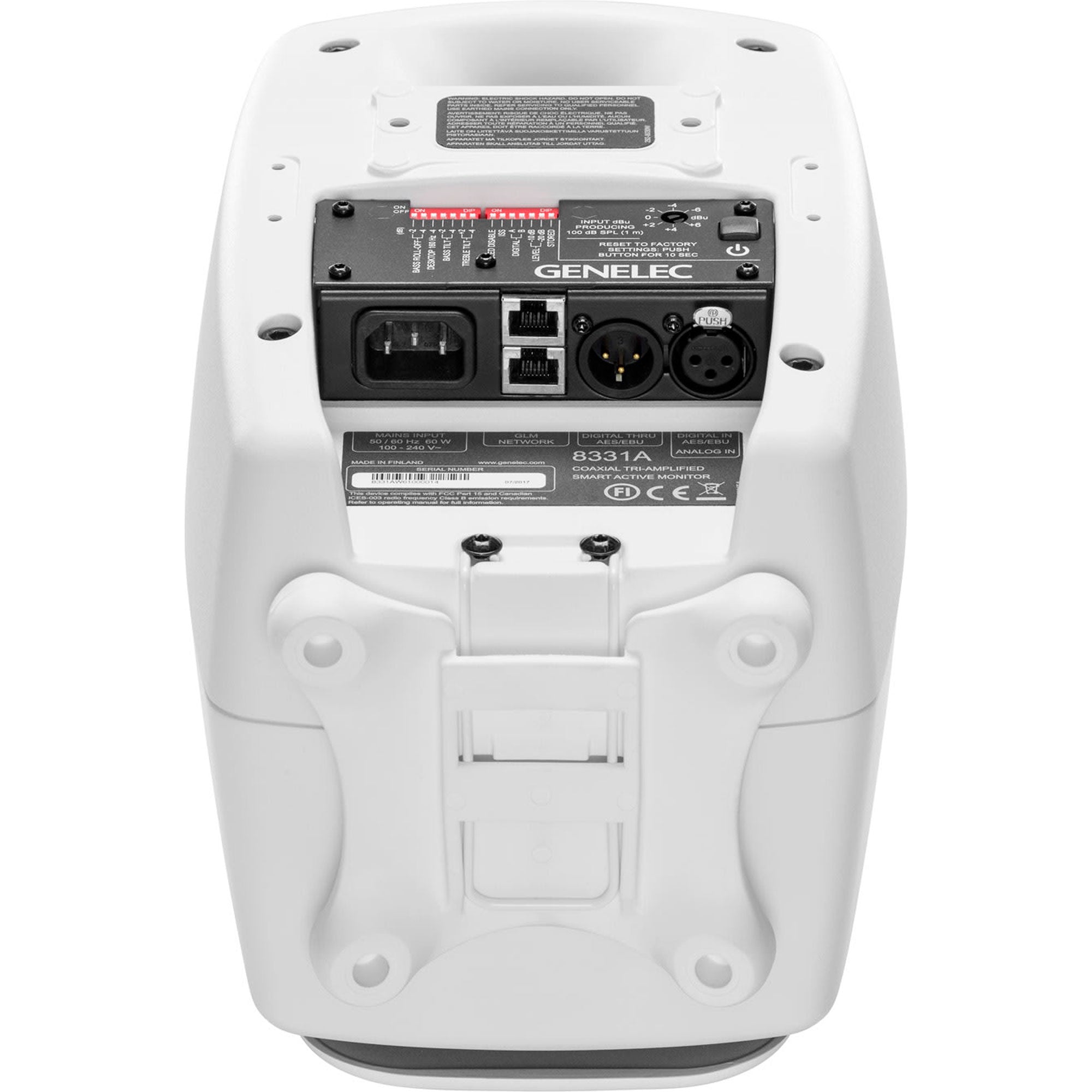 Genelec 8331A SAM Series Three-Way Coaxial Active Studio Monitor (White)