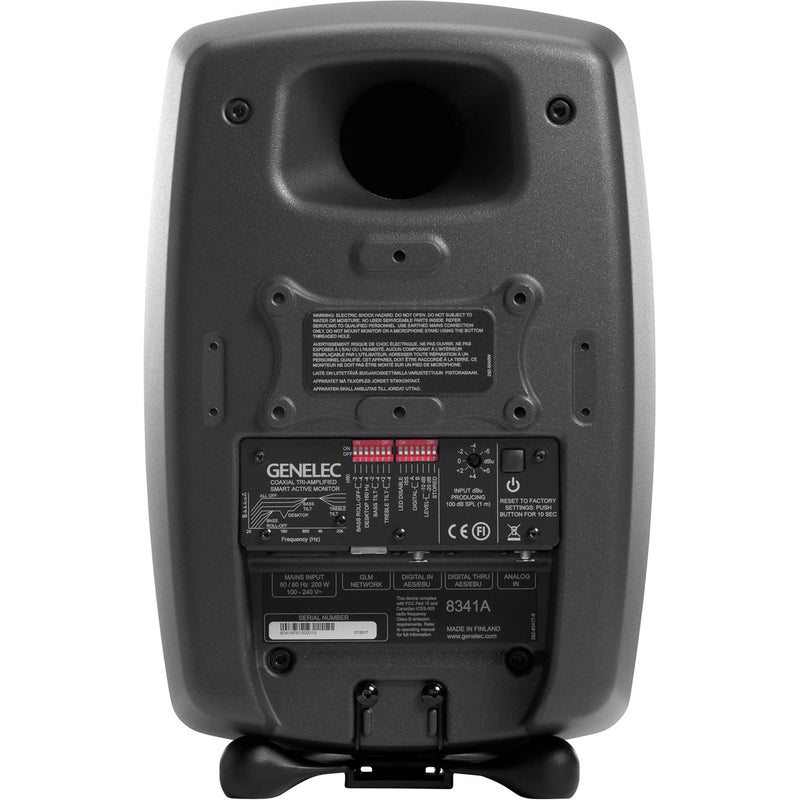 Genelec 8341A SAM Series Three-Way Coaxial Active Studio Monitor (Dark Grey)