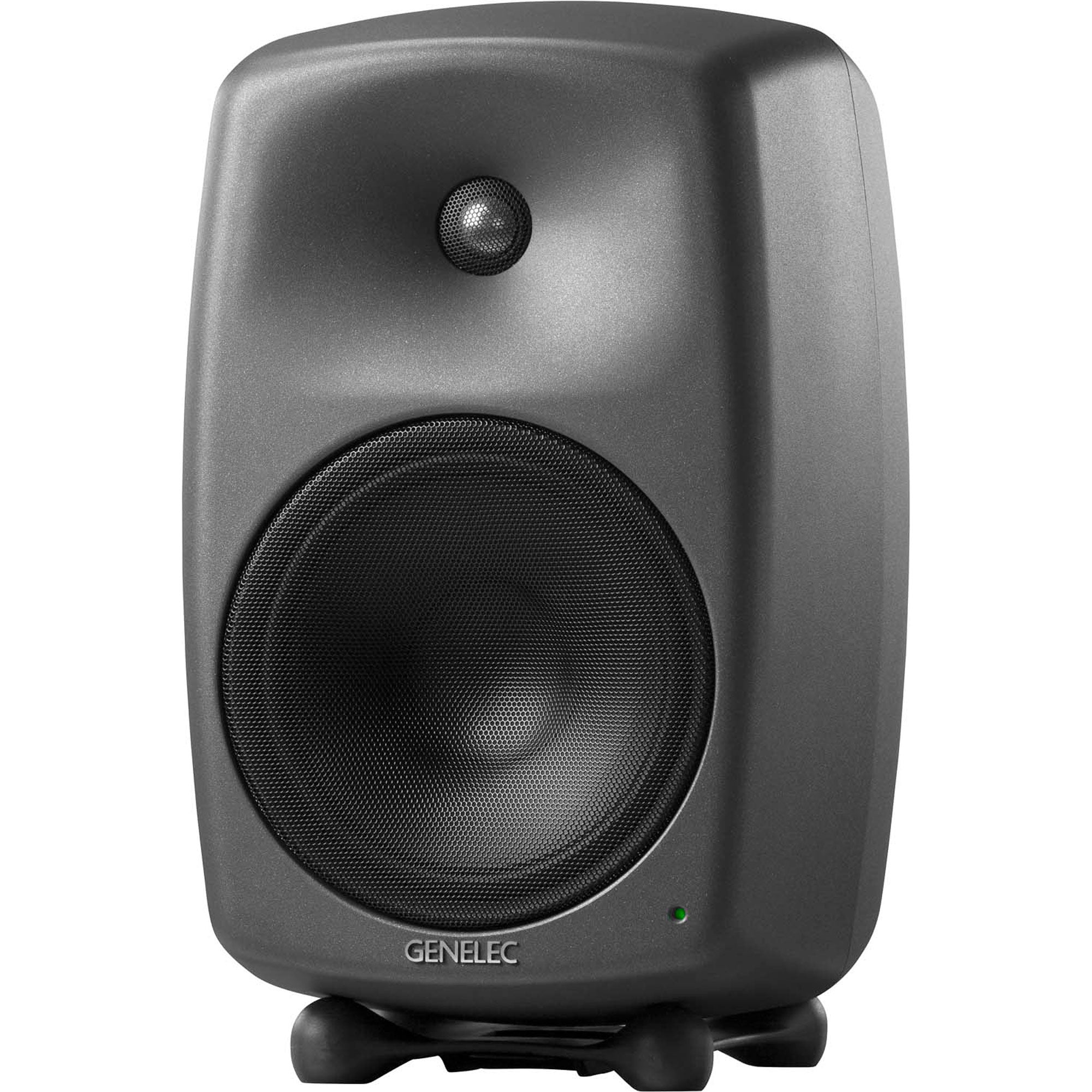 Genelec 8350A SAM Series Two-Way 8" Active Studio Monitor (Single, Dark Grey)
