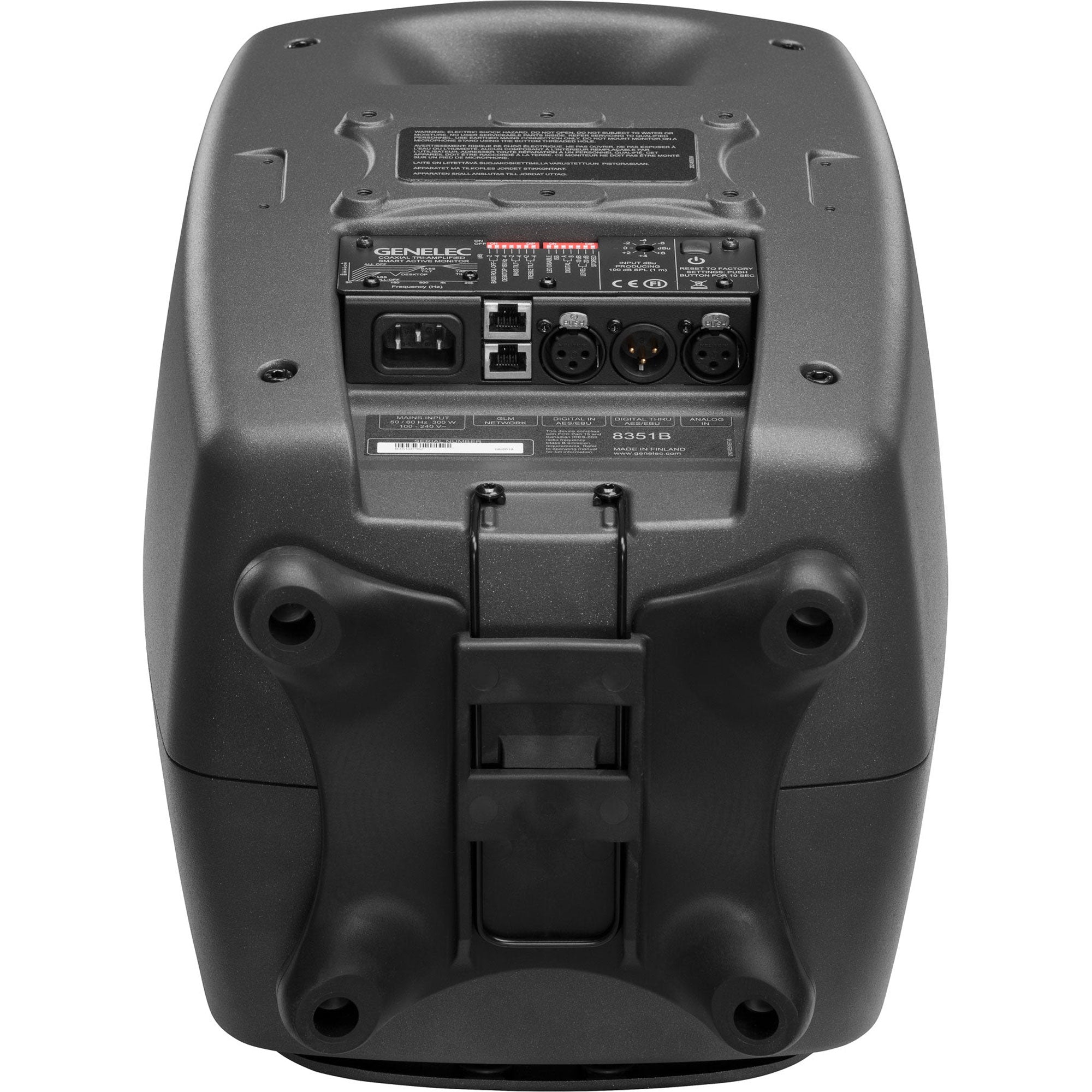 Genelec 8351B SAM Series Three-Way Coaxial Active Studio Monitor (Dark Grey)