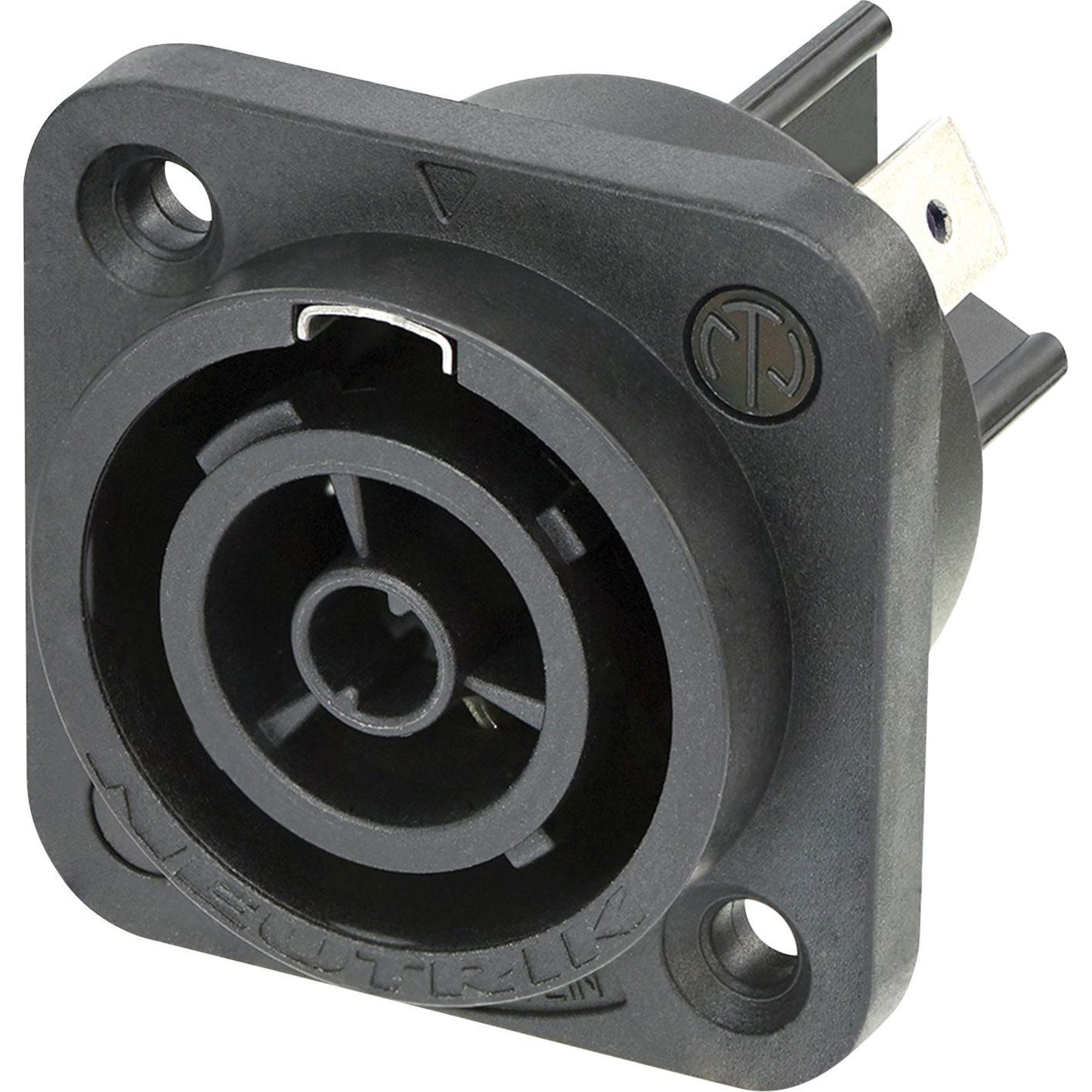 Neutrik NAC3FPX-TOP powerCON TRUE1 TOP Appliance Outlet (1/4" Flat Tabs, Box of 100)