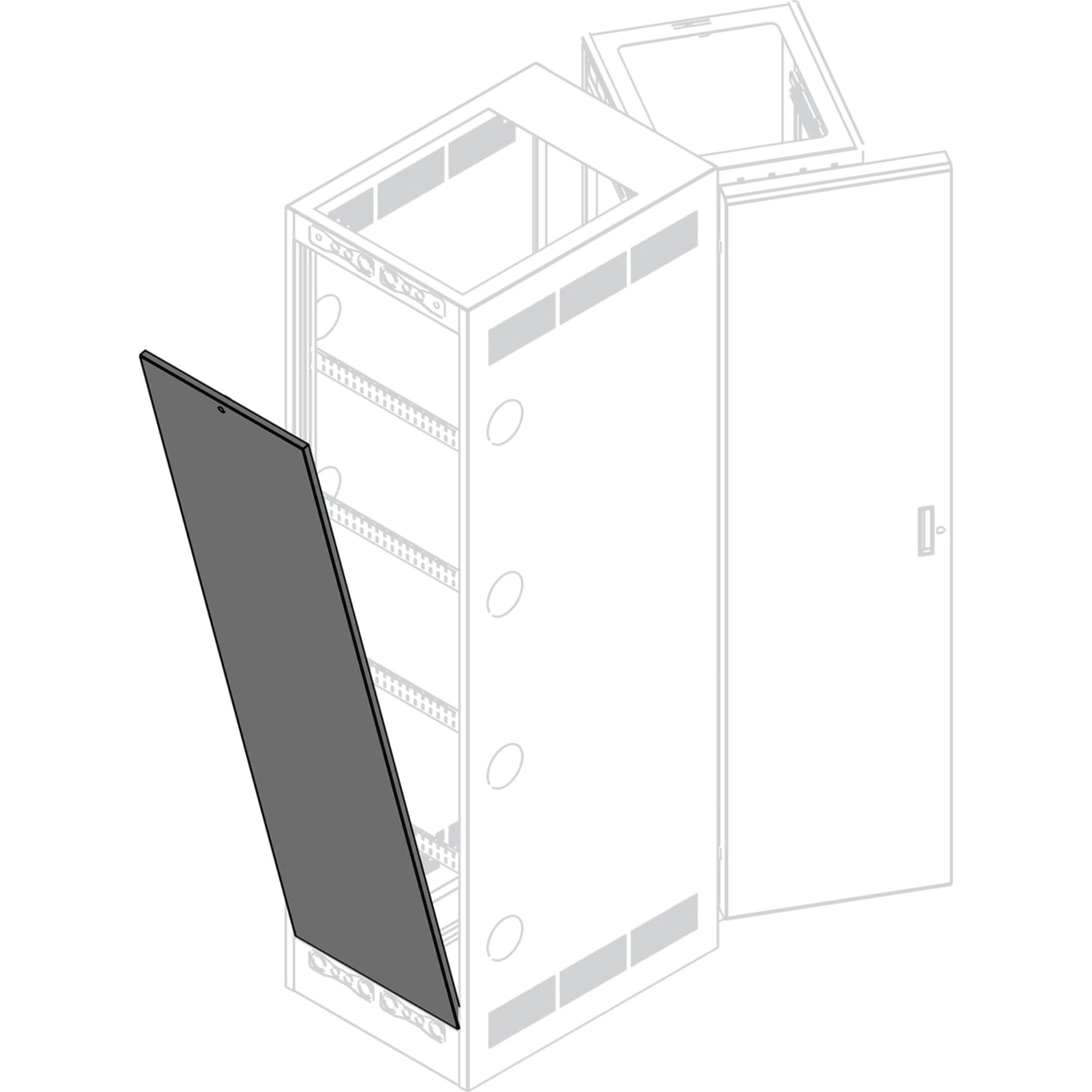 Middle Atlantic WR-RAP-24 Rear Access Panel 24U