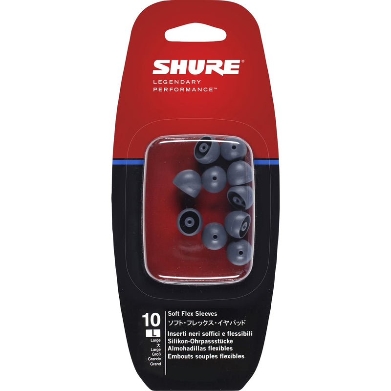 Shure EASFX1-10L Large Grey Soft Flex Sleeves