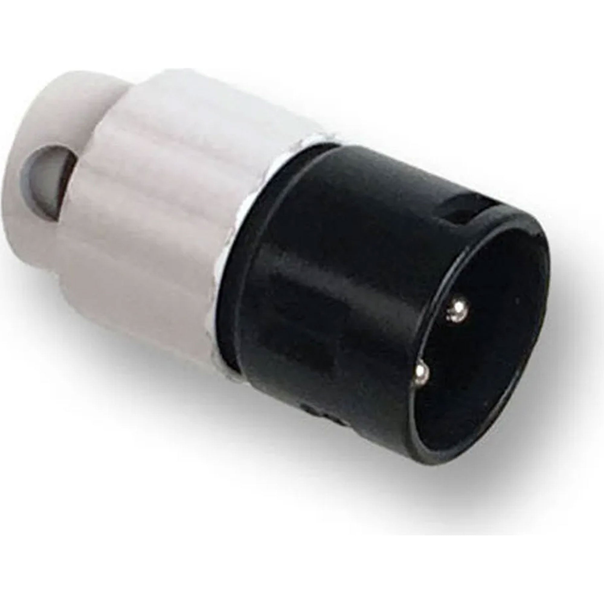 Switchcraft AAA3MBWWLP Low Profile Right-Angle Male 3-Pin XLR Cable Connector (White, 10 Pack)