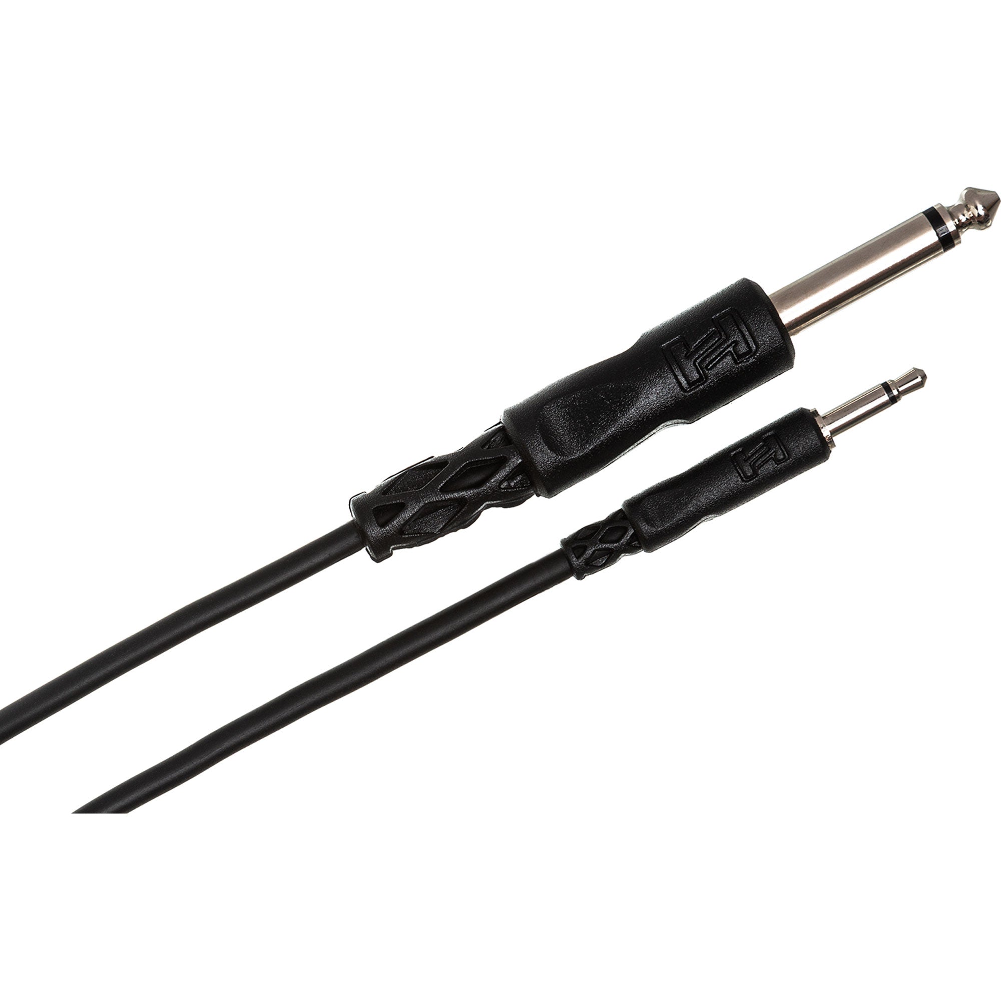Hosa CMP-303 3.5mm TS to 1/4" TS Mono Interconnect Cable (3')