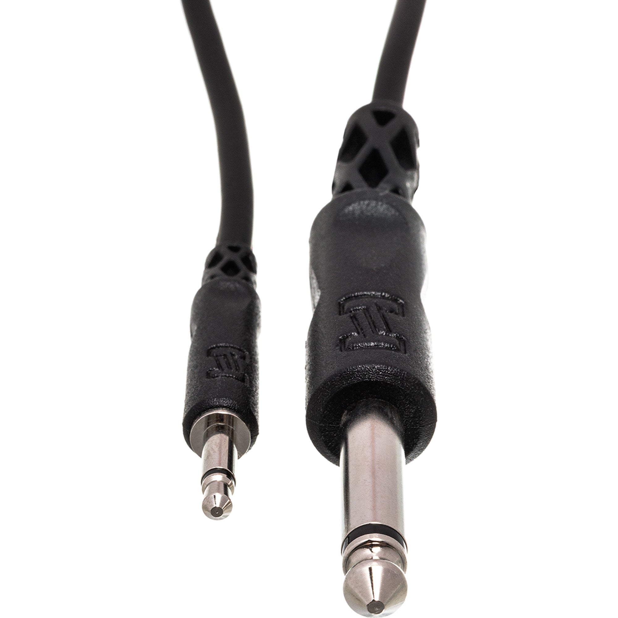 Hosa CMP-310 3.5mm TS to 1/4" TS Mono Interconnect Cable (10')