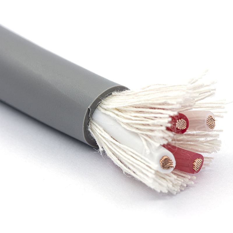 Canare 4S11G OFC Oxygen-Free Copper Star Quad Speaker Cable, 14AWG (Grey, By the Foot)