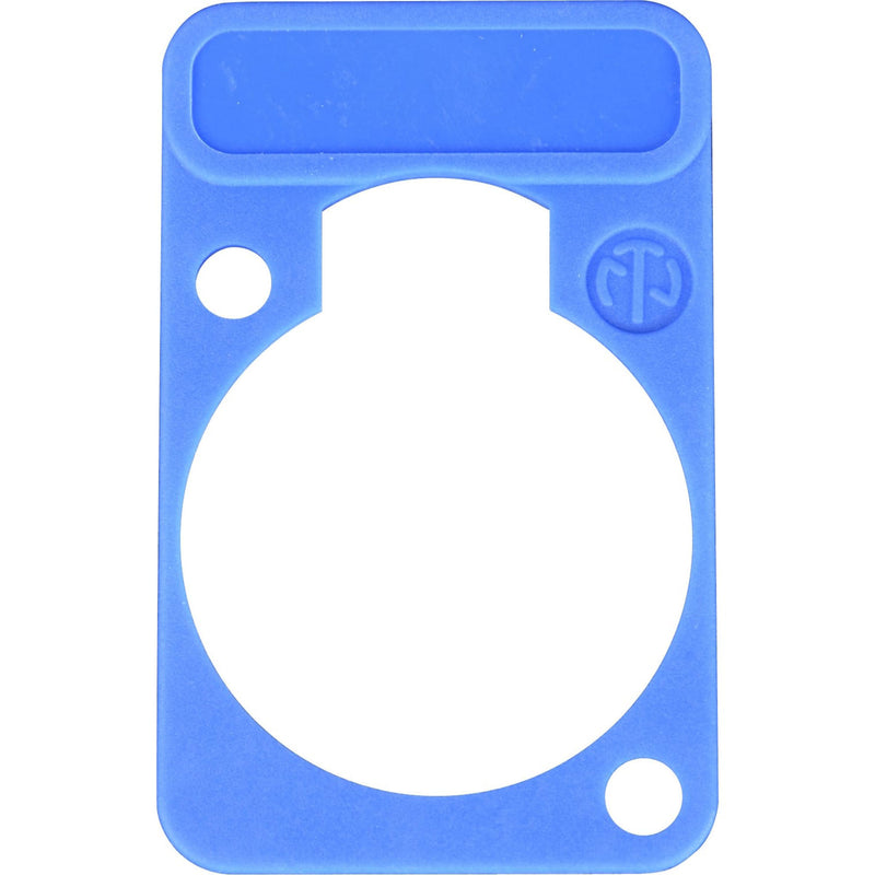 Neutrik DSS Lettering Plate (Blue)