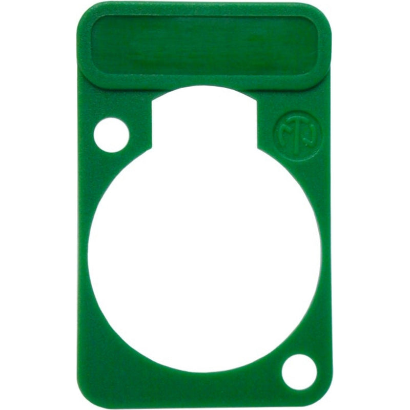 Neutrik DSS Lettering Plate (Green, 100 Pack)