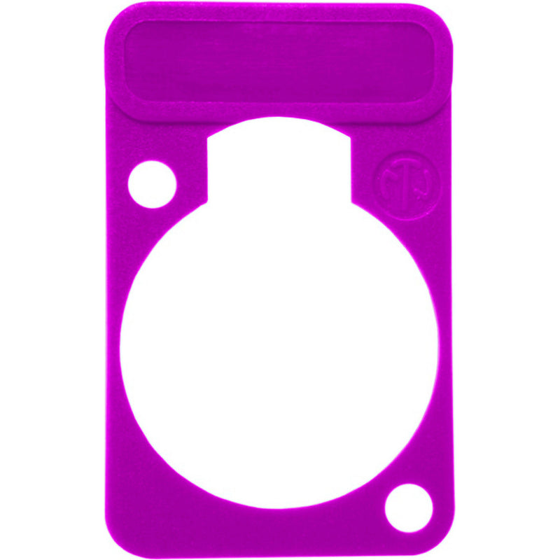 Neutrik DSS Lettering Plate (Purple, 100 Pack)