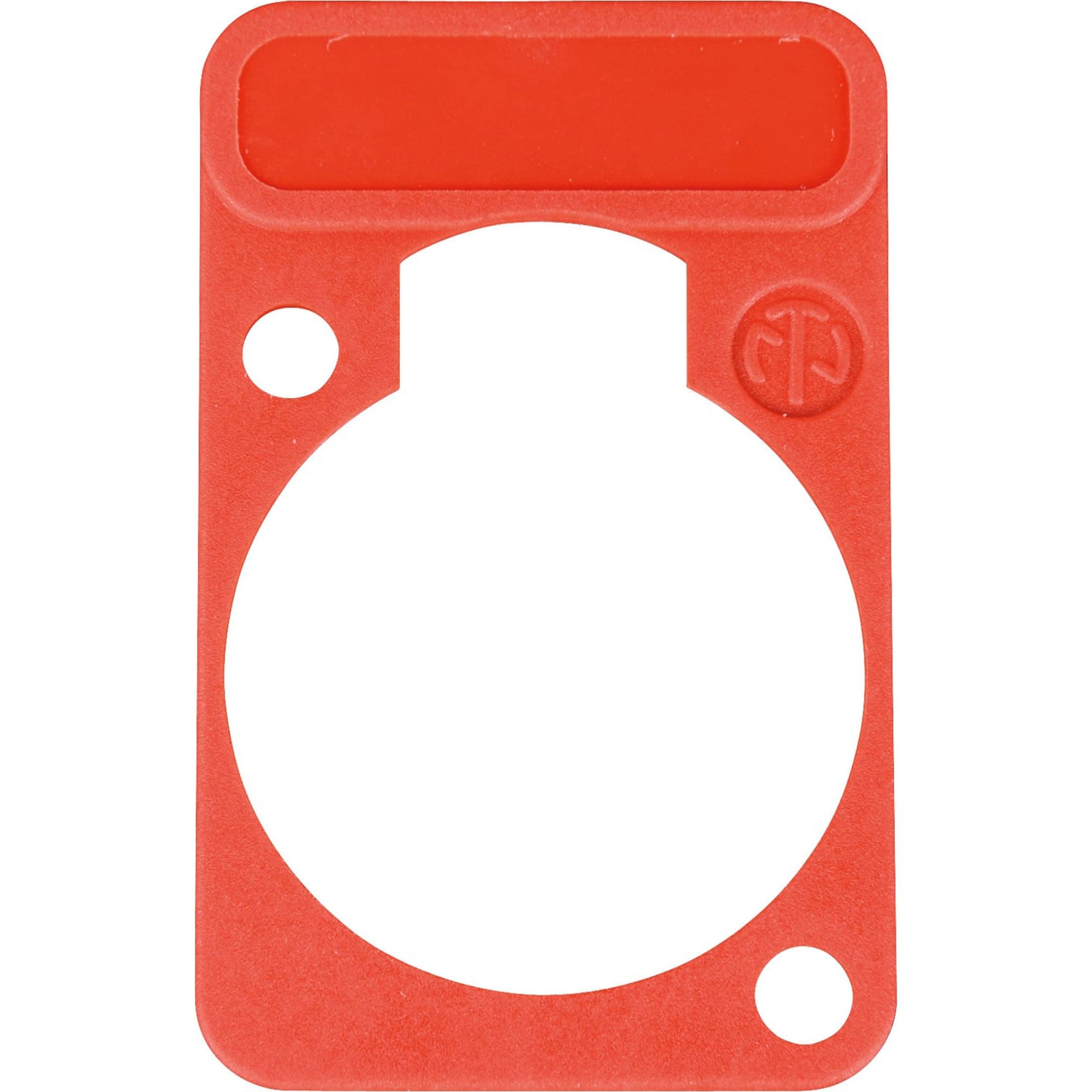 Neutrik DSS Lettering Plate (Red)